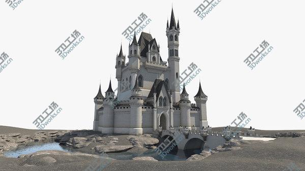 images/goods_img/20210312/Medieval Castle 3D/1.jpg